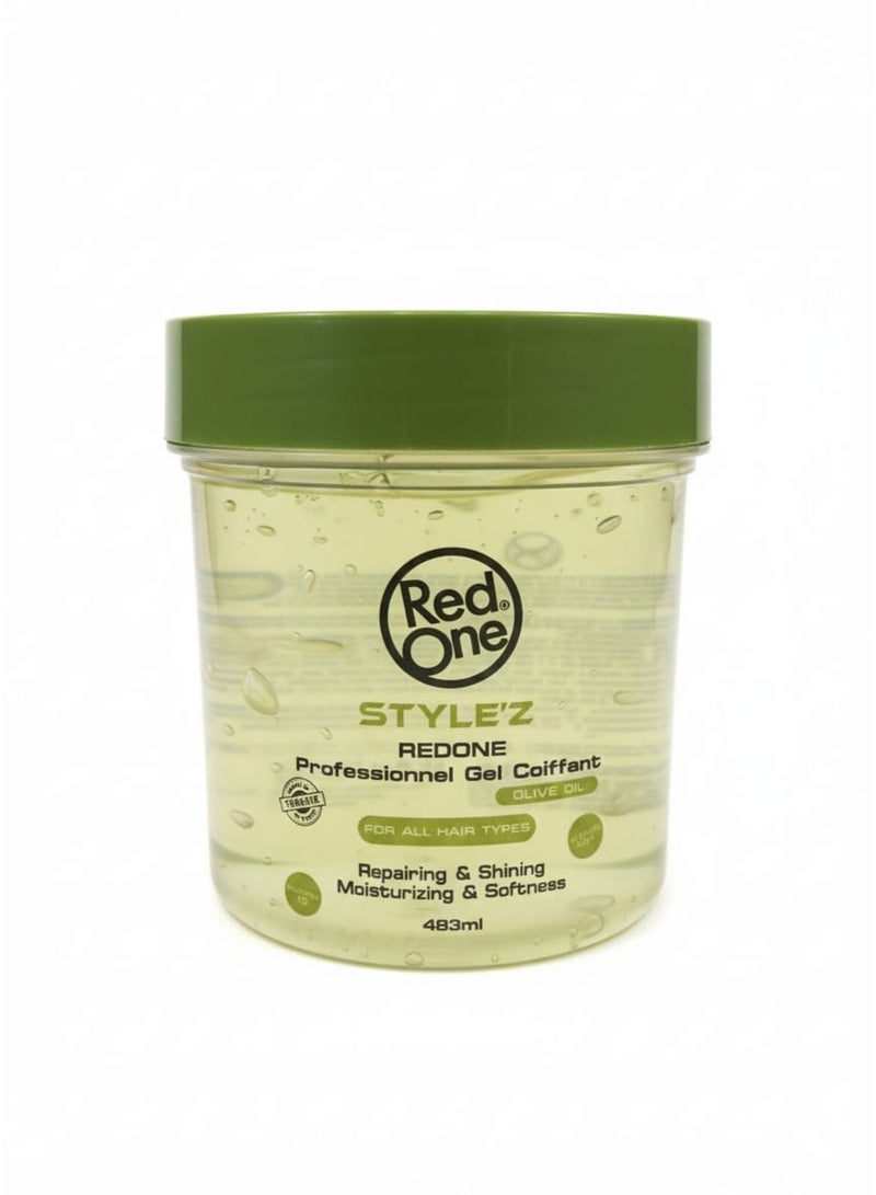 جل مثبت زيت الزيتون من ريد وان 483 مل